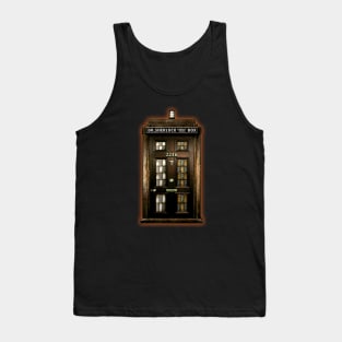 Doctor sherlock public call box Tank Top